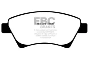 Bremsbelagsatz, Scheibenbremse EBC Brakes DP1468