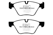 Bremsbelagsatz, Scheibenbremse EBC Brakes DP41493R