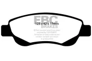 Bremsbelagsatz, Scheibenbremse EBC Brakes DP1597