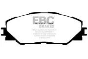 Bremsbelagsatz, Scheibenbremse EBC Brakes DP61792