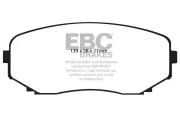 Bremsbelagsatz, Scheibenbremse EBC Brakes DP61794