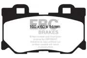 Bremsbelagsatz, Scheibenbremse EBC Brakes DP31824C