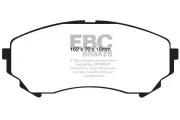 Bremsbelagsatz, Scheibenbremse EBC Brakes DP31828C