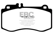 Bremsbelagsatz, Scheibenbremse EBC Brakes DP31857C