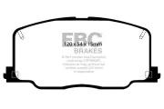 Bremsbelagsatz, Scheibenbremse EBC Brakes DP4725R