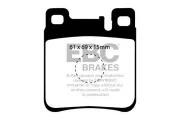 Bremsbelagsatz, Scheibenbremse EBC Brakes DP2887