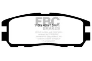 Bremsbelagsatz, Scheibenbremse EBC Brakes DP974