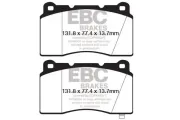 Bremsbelagsatz, Scheibenbremse Vorderachse EBC Brakes DP42147R