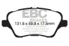 Bremsbelagsatz, Scheibenbremse Vorderachse EBC Brakes DP22149 Bild Bremsbelagsatz, Scheibenbremse Vorderachse EBC Brakes DP22149