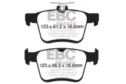 Bremsbelagsatz, Scheibenbremse EBC Brakes DPX2153