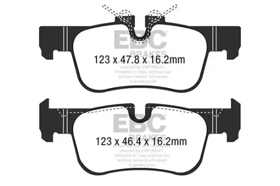 Bremsbelagsatz, Scheibenbremse EBC Brakes DPX2235 Bild Bremsbelagsatz, Scheibenbremse EBC Brakes DPX2235