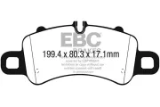 Bremsbelagsatz, Scheibenbremse EBC Brakes DP42307R