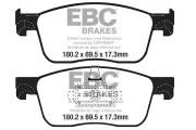 Bremsbelagsatz, Scheibenbremse EBC Brakes DP22308