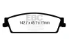 Bremsbelagsatz, Scheibenbremse Hinterachse EBC Brakes DP63022 Bild Bremsbelagsatz, Scheibenbremse Hinterachse EBC Brakes DP63022