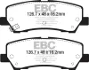 Bremsbelagsatz, Scheibenbremse EBC Brakes DP33043C