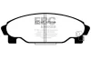 Bremsbelagsatz, Scheibenbremse Vorderachse EBC Brakes DP1015 Bild Bremsbelagsatz, Scheibenbremse Vorderachse EBC Brakes DP1015