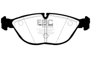 Bremsbelagsatz, Scheibenbremse Vorderachse EBC Brakes DP51035NDX