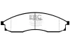 Bremsbelagsatz, Scheibenbremse Vorderachse EBC Brakes DP1046 Bild Bremsbelagsatz, Scheibenbremse Vorderachse EBC Brakes DP1046