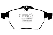 Bremsbelagsatz, Scheibenbremse Vorderachse EBC Brakes DP41062R