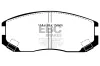 Bremsbelagsatz, Scheibenbremse Vorderachse EBC Brakes DP1063 Bild Bremsbelagsatz, Scheibenbremse Vorderachse EBC Brakes DP1063