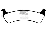 Bremsbelagsatz, Scheibenbremse Hinterachse EBC Brakes DP1129