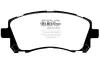 Bremsbelagsatz, Scheibenbremse Vorderachse EBC Brakes DP21134 Bild Bremsbelagsatz, Scheibenbremse Vorderachse EBC Brakes DP21134