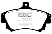Bremsbelagsatz, Scheibenbremse Vorderachse EBC Brakes DP31139C