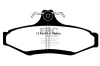 Bremsbelagsatz, Scheibenbremse Hinterachse EBC Brakes DP21197