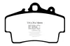 Bremsbelagsatz, Scheibenbremse Vorderachse EBC Brakes DP41207R Bild Bremsbelagsatz, Scheibenbremse Vorderachse EBC Brakes DP41207R