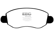 Bremsbelagsatz, Scheibenbremse Vorderachse EBC Brakes DP1297