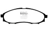 Bremsbelagsatz, Scheibenbremse Vorderachse EBC Brakes DP61316
