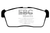 Bremsbelagsatz, Scheibenbremse Vorderachse EBC Brakes DP1344 Bild Bremsbelagsatz, Scheibenbremse Vorderachse EBC Brakes DP1344