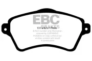 Bremsbelagsatz, Scheibenbremse Vorderachse EBC Brakes DP61352