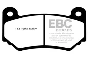 Bremsbelagsatz, Scheibenbremse Vorderachse EBC Brakes DP21377