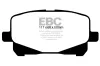 Bremsbelagsatz, Scheibenbremse Vorderachse EBC Brakes DP1399