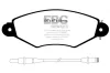 Bremsbelagsatz, Scheibenbremse Vorderachse EBC Brakes DP1406 Bild Bremsbelagsatz, Scheibenbremse Vorderachse EBC Brakes DP1406