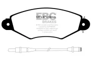 Bremsbelagsatz, Scheibenbremse Vorderachse EBC Brakes DP1406