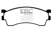 Bremsbelagsatz, Scheibenbremse Vorderachse EBC Brakes DP1409