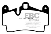 Bremsbelagsatz, Scheibenbremse Hinterachse EBC Brakes DP41474R