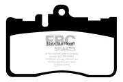 Bremsbelagsatz, Scheibenbremse Vorderachse EBC Brakes DP1622