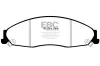 Bremsbelagsatz, Scheibenbremse Vorderachse EBC Brakes DP1645