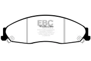 Bremsbelagsatz, Scheibenbremse Vorderachse EBC Brakes DP31645C
