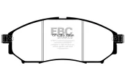 Bremsbelagsatz, Scheibenbremse Vorderachse EBC Brakes DP1671
