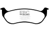 Bremsbelagsatz, Scheibenbremse Hinterachse EBC Brakes DP61673 Bild Bremsbelagsatz, Scheibenbremse Hinterachse EBC Brakes DP61673