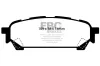 Bremsbelagsatz, Scheibenbremse Hinterachse EBC Brakes DP41687R Bild Bremsbelagsatz, Scheibenbremse Hinterachse EBC Brakes DP41687R