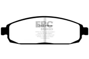 Bremsbelagsatz, Scheibenbremse Vorderachse EBC Brakes DP1732
