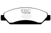 Bremsbelagsatz, Scheibenbremse Vorderachse EBC Brakes DP41742R Bild Bremsbelagsatz, Scheibenbremse Vorderachse EBC Brakes DP41742R