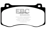 Bremsbelagsatz, Scheibenbremse Vorderachse EBC Brakes DP1764