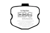 Bremsbelagsatz, Scheibenbremse Vorderachse EBC Brakes DP51771NDX Bild Bremsbelagsatz, Scheibenbremse Vorderachse EBC Brakes DP51771NDX