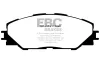 Bremsbelagsatz, Scheibenbremse Vorderachse EBC Brakes DP61792 Bild Bremsbelagsatz, Scheibenbremse Vorderachse EBC Brakes DP61792